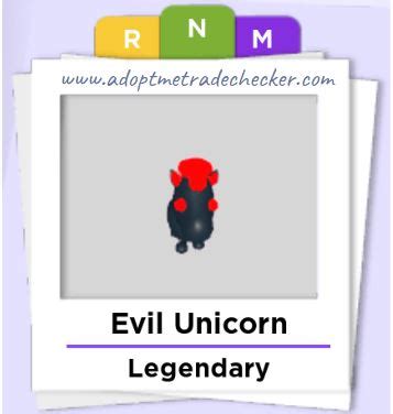 evil unicorn neon